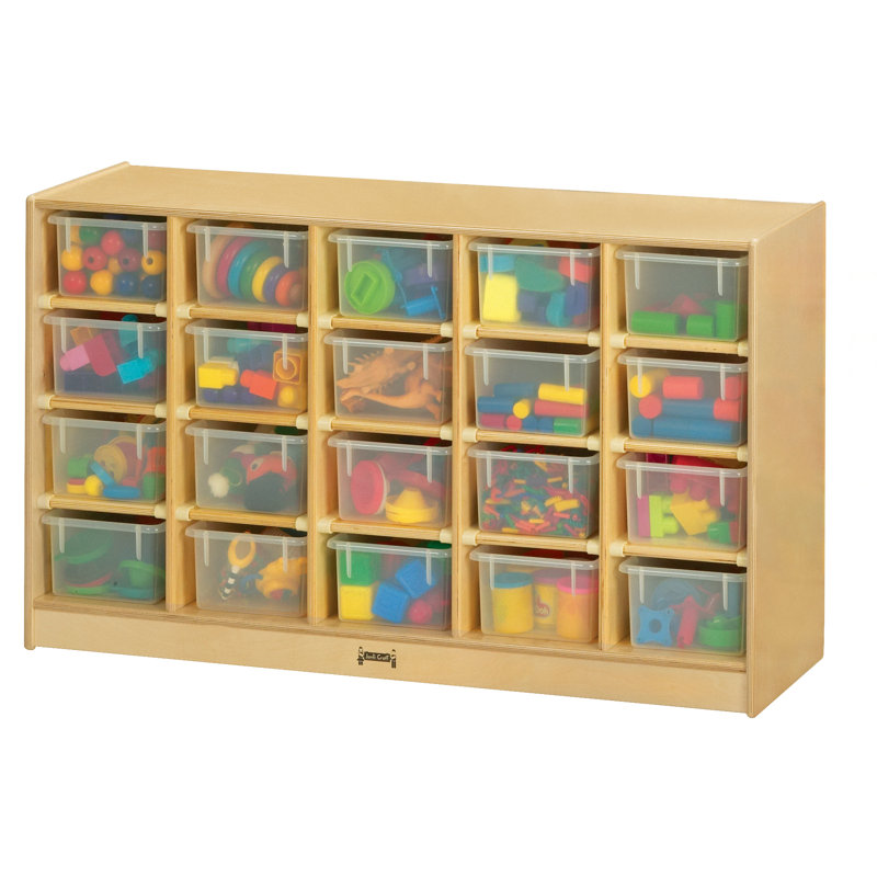 JontiCraft® 20 Compartment Cubby with Wheels & Reviews Wayfair
